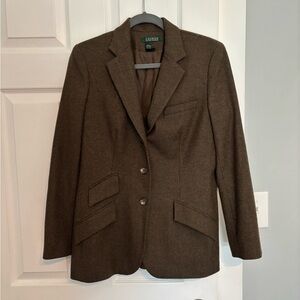 Like new Ralph Lauren classic wool blazer!